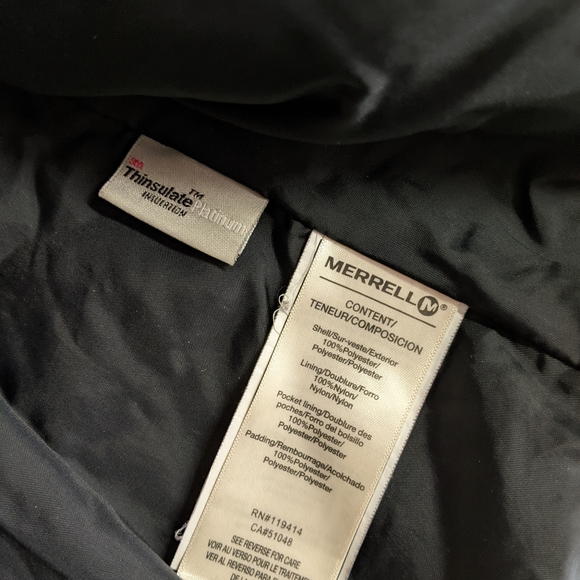 COPY - Merrell Inertia Quilted Insulated Ladies Women's Jacket Size S Packable - Picture 8 of 11